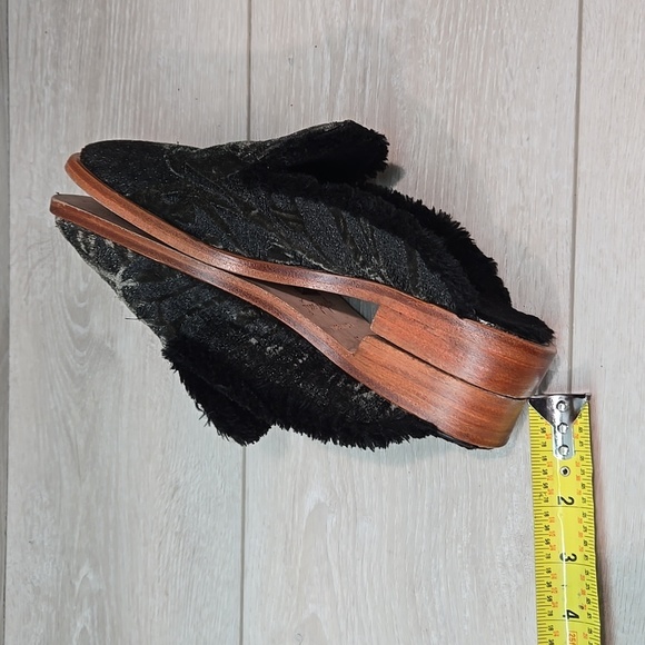 Free People Women Faux Fur Insulated lined Loafer Slip on shoes sz 37/6.5-7 - Picture 8 of 14
